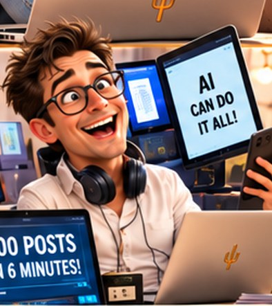 AI Andy, The Push-Button Genius