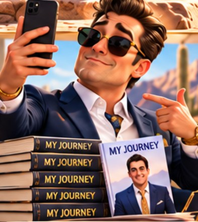 Marvelous Marcus, The Me-Me-Me Author